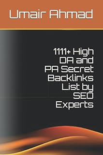1111+ High DA and PA Secret Backlinks List by SEO Experts