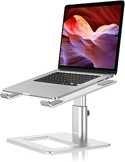 GOKEDA Support pour Ordinateur Portable, Ergonomique, réglable, en Alliage d